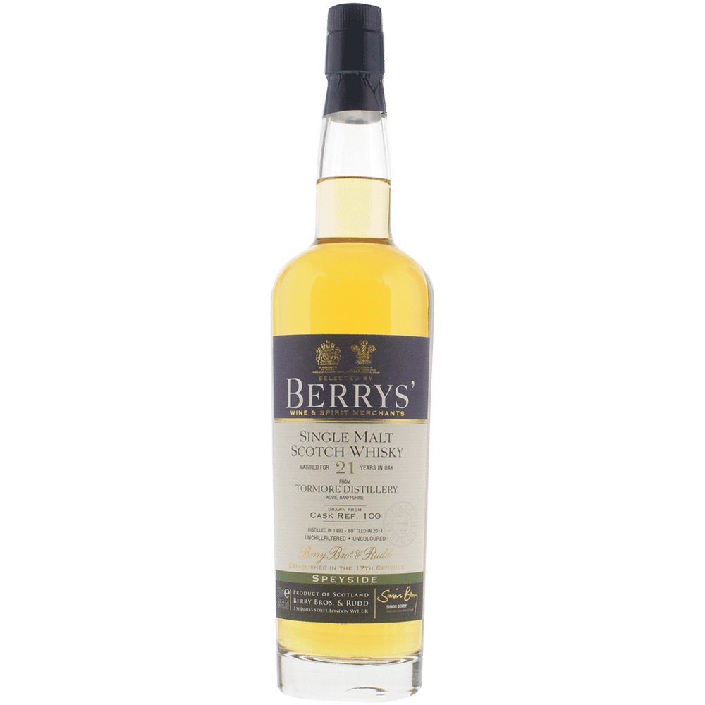 Berrys' Tormore 21 Yr