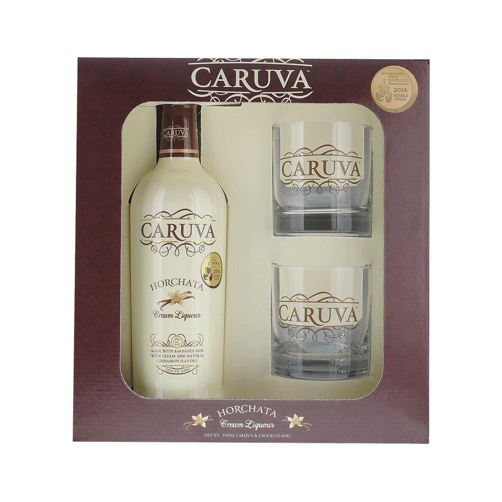 Caruva Horchata Cream w/ Glasses