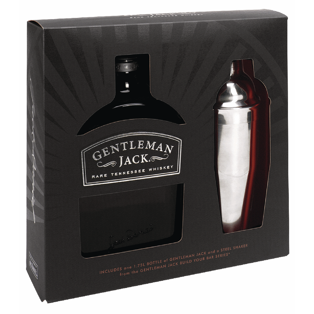 Jack Daniels Gentleman Jack w Shaker & Towel Gift