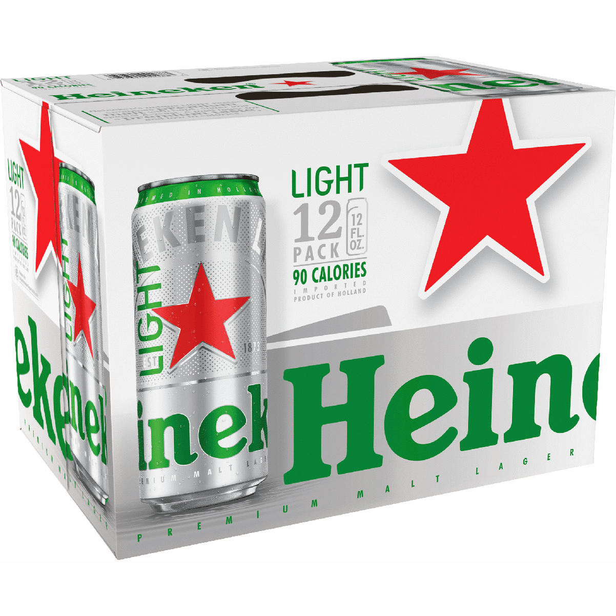 Heineken Light Import Lager Beer