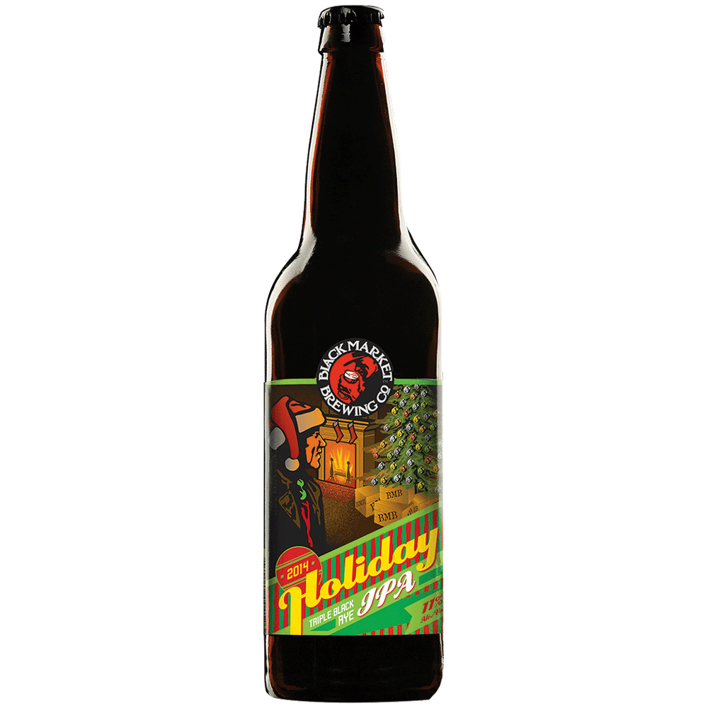 Black Market Holiday Triple Black Rye IPA