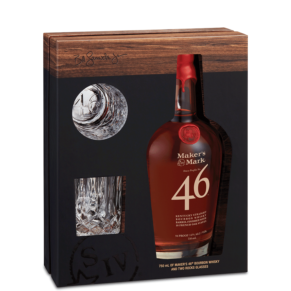 Maker's Mark 46 w/ 2 Glasses