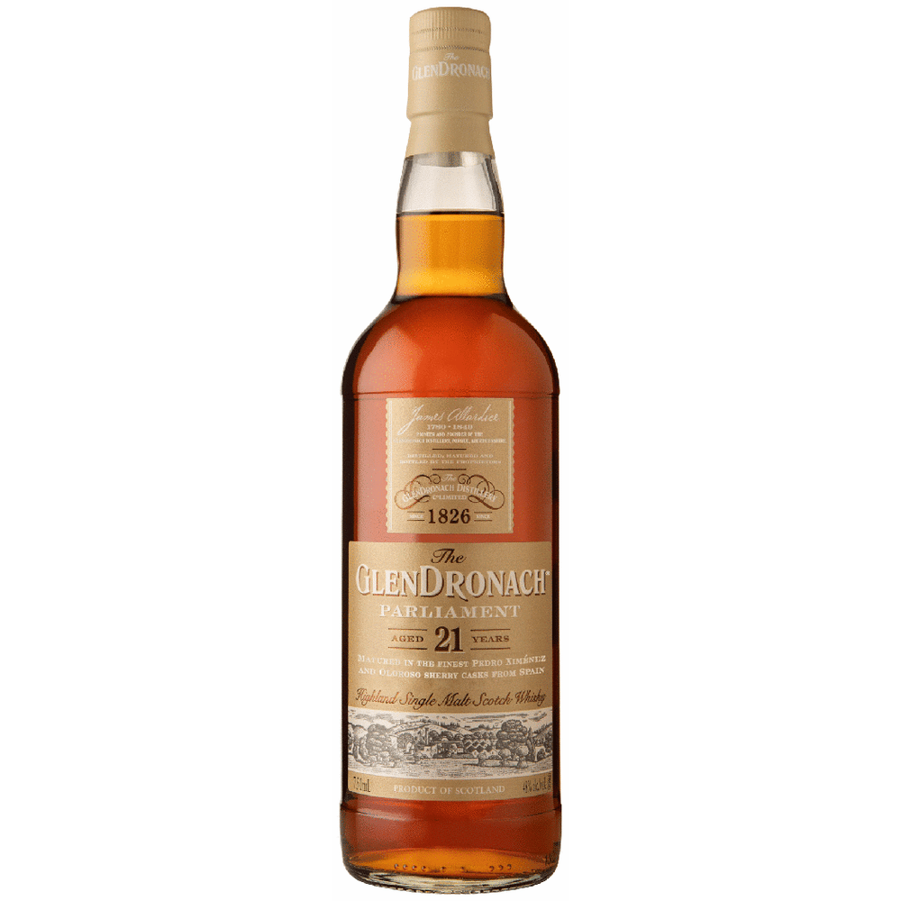 ウイスキー GLENDRONACH PARLIAMENT 21 YEARS Glendronach 21 Year Parliament Single Malt Scotch Whisky