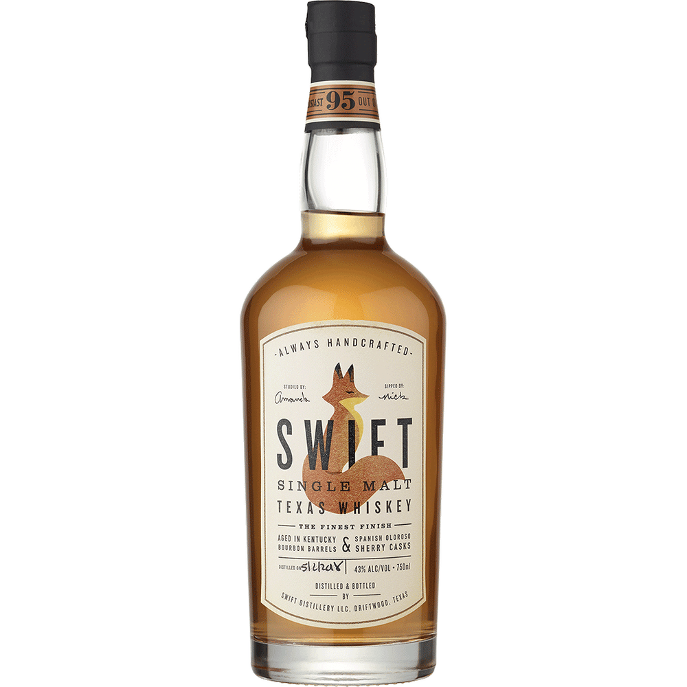 Swift Single Malt Texas Whiskey