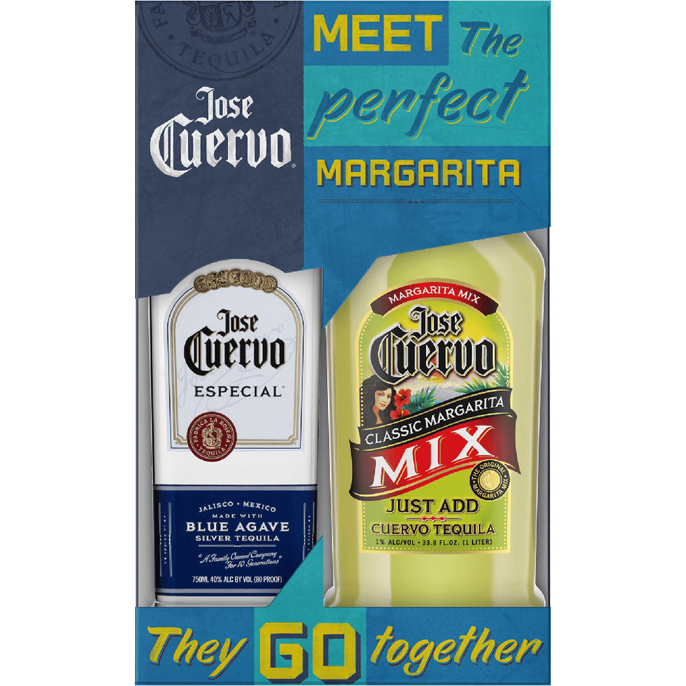 Jose Cuervo Silver with Margarita Mix Gift