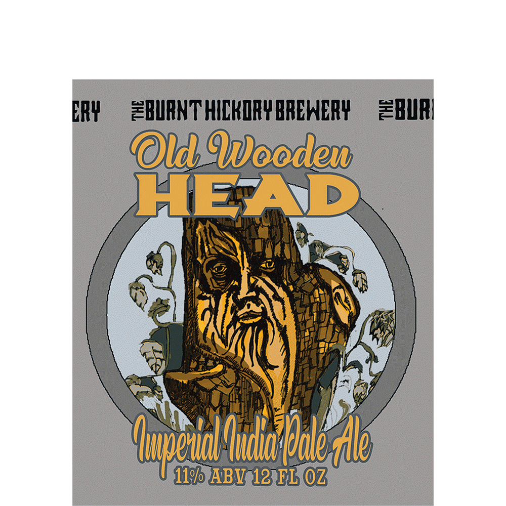 Burnt Hickory Old Wooden Head