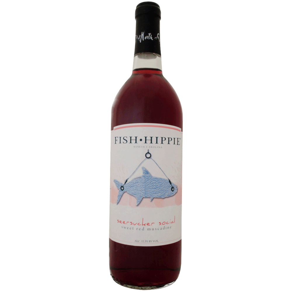 Fish Hippie Seersucker Red