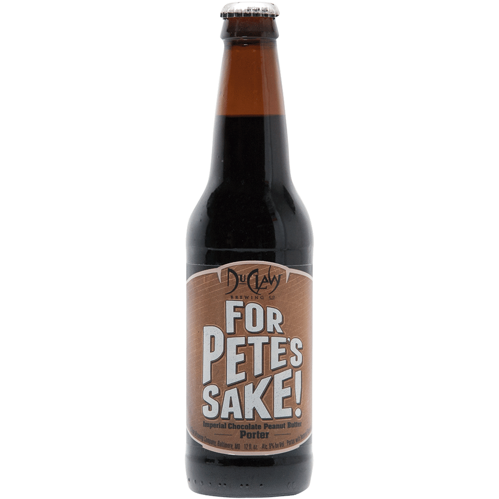 Duclaw For Pete's Sake! Imperial Chocolate Peanut Butter Porter