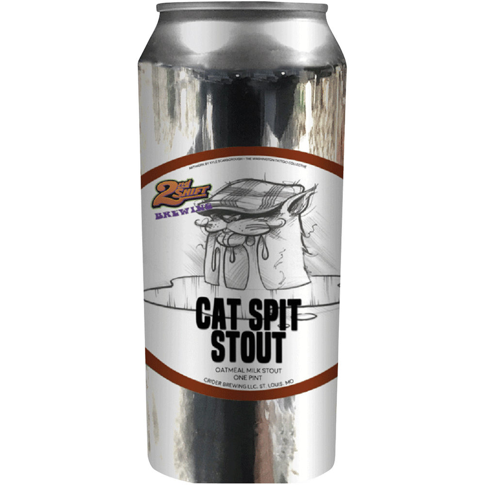 2nd Shift Cat Spit Stout