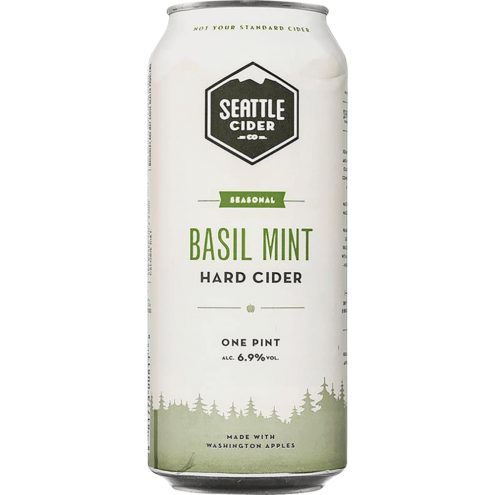 Seattle Cider Basil Mint