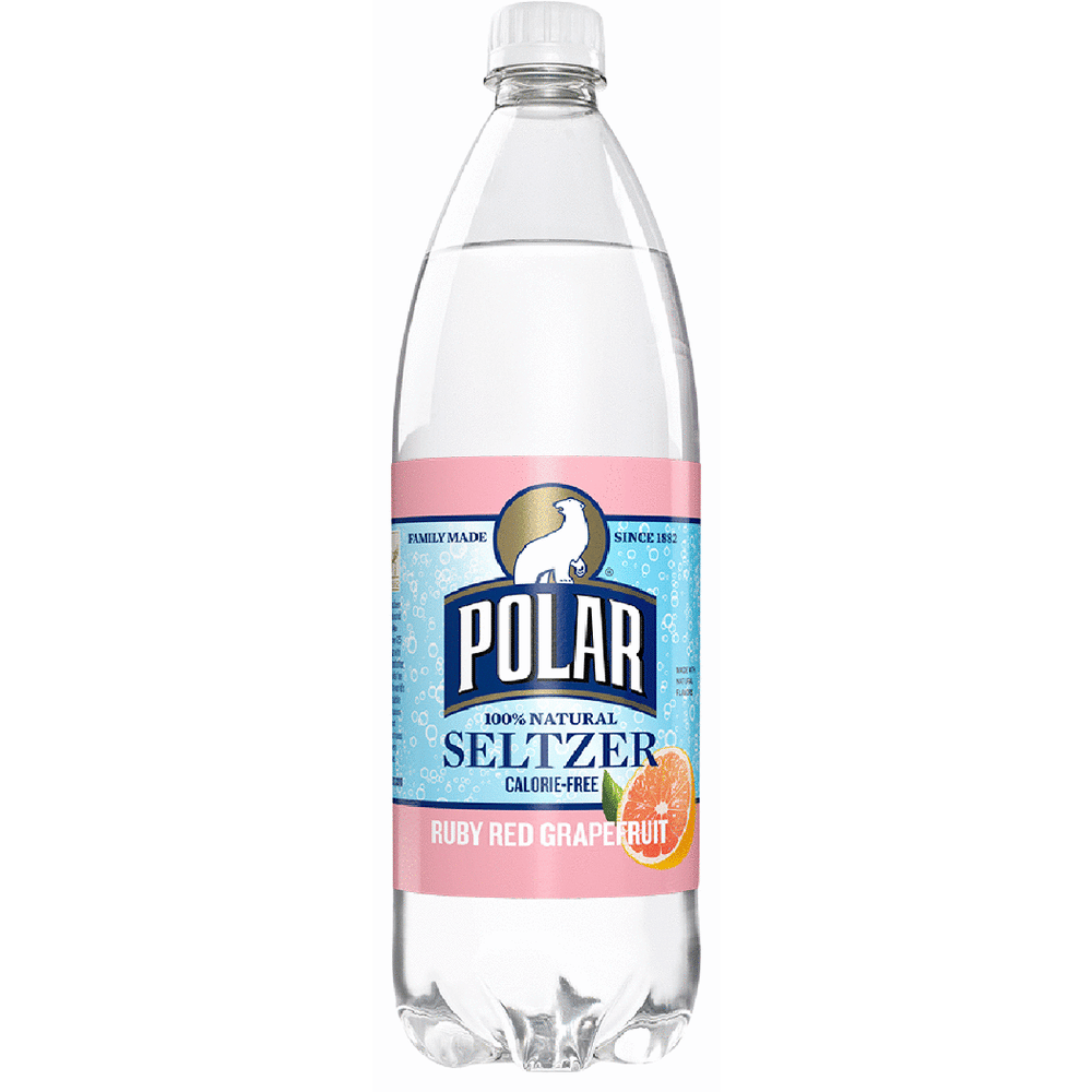 Polar Seltzer Ruby Red Grapefruit