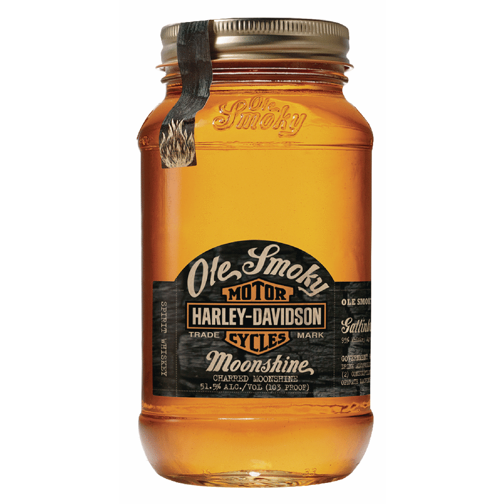 Ole Smoky Tenn Moonshine Harly Davidson Charred