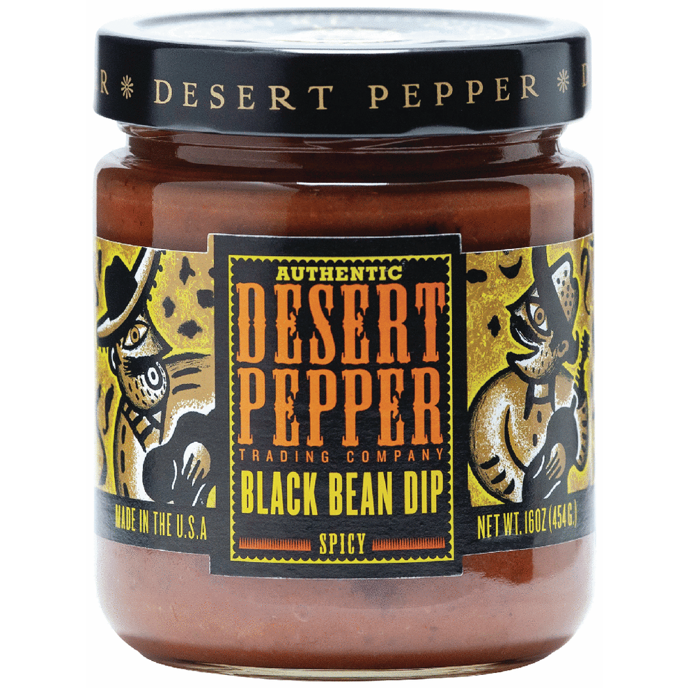 Desert Pepper Spicy Black Bean Dip