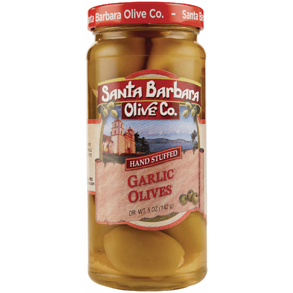 Santa Barbara Garlic Stuffed Olives