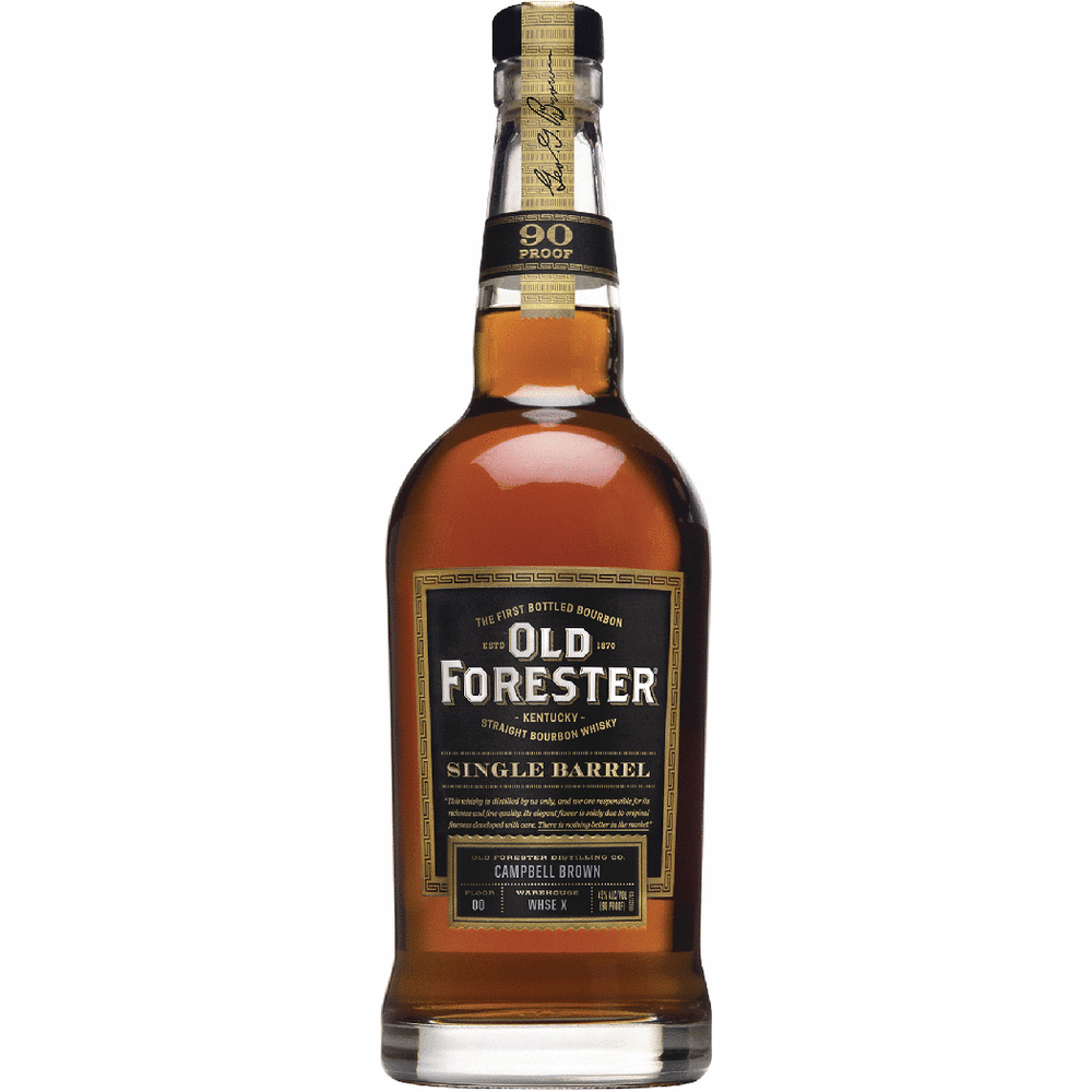 Old Forester Single Barrel Bourbon 90 Proof Barrel Select | Total