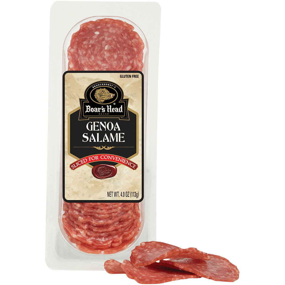 Boar's Head Sliced Genoa Salame