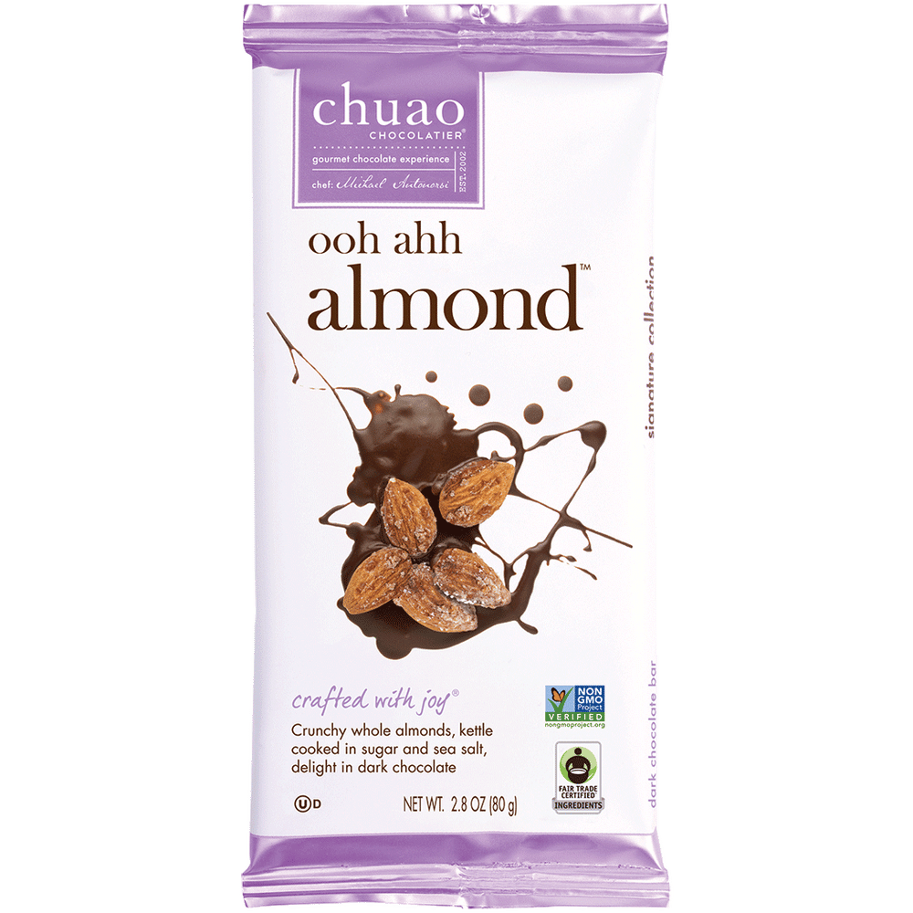 Chuao Chocolate Ooh Ahh Almond Bar
