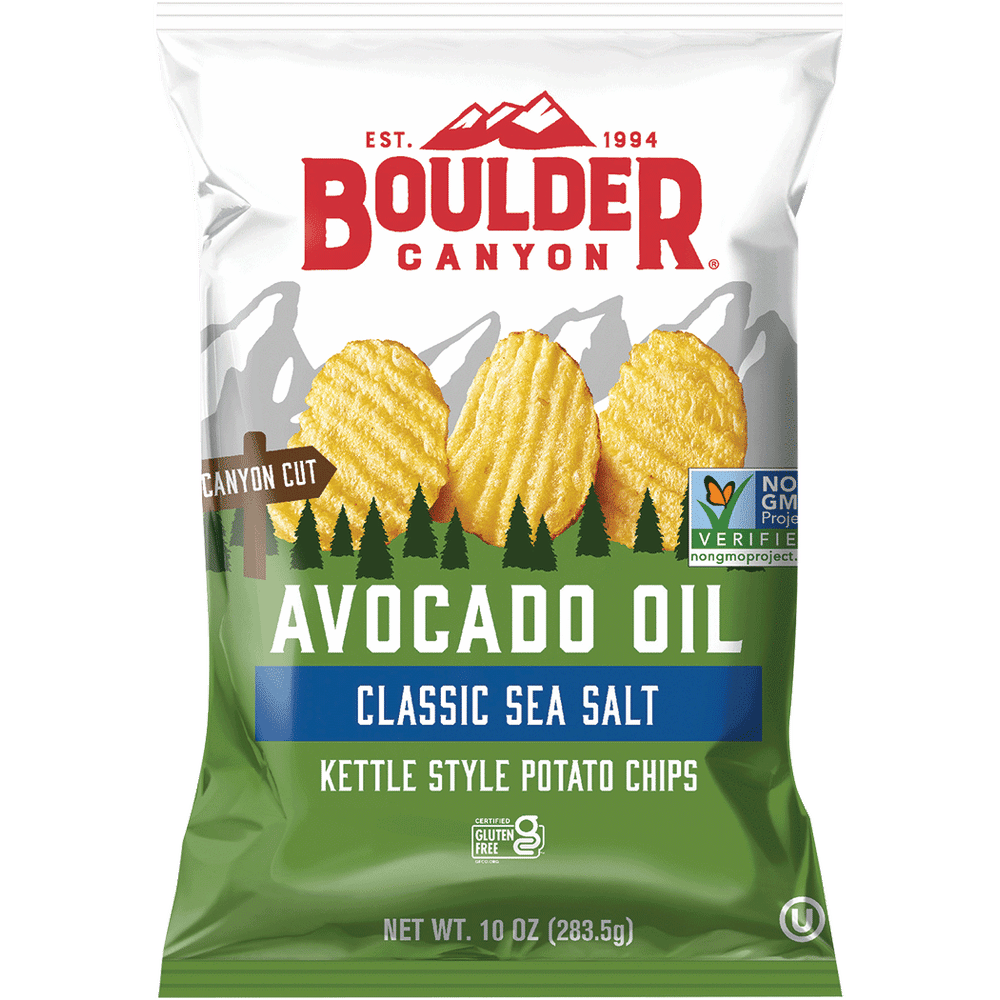 Boulder Canyon Chips Avocado Oil Sea Salt Chips