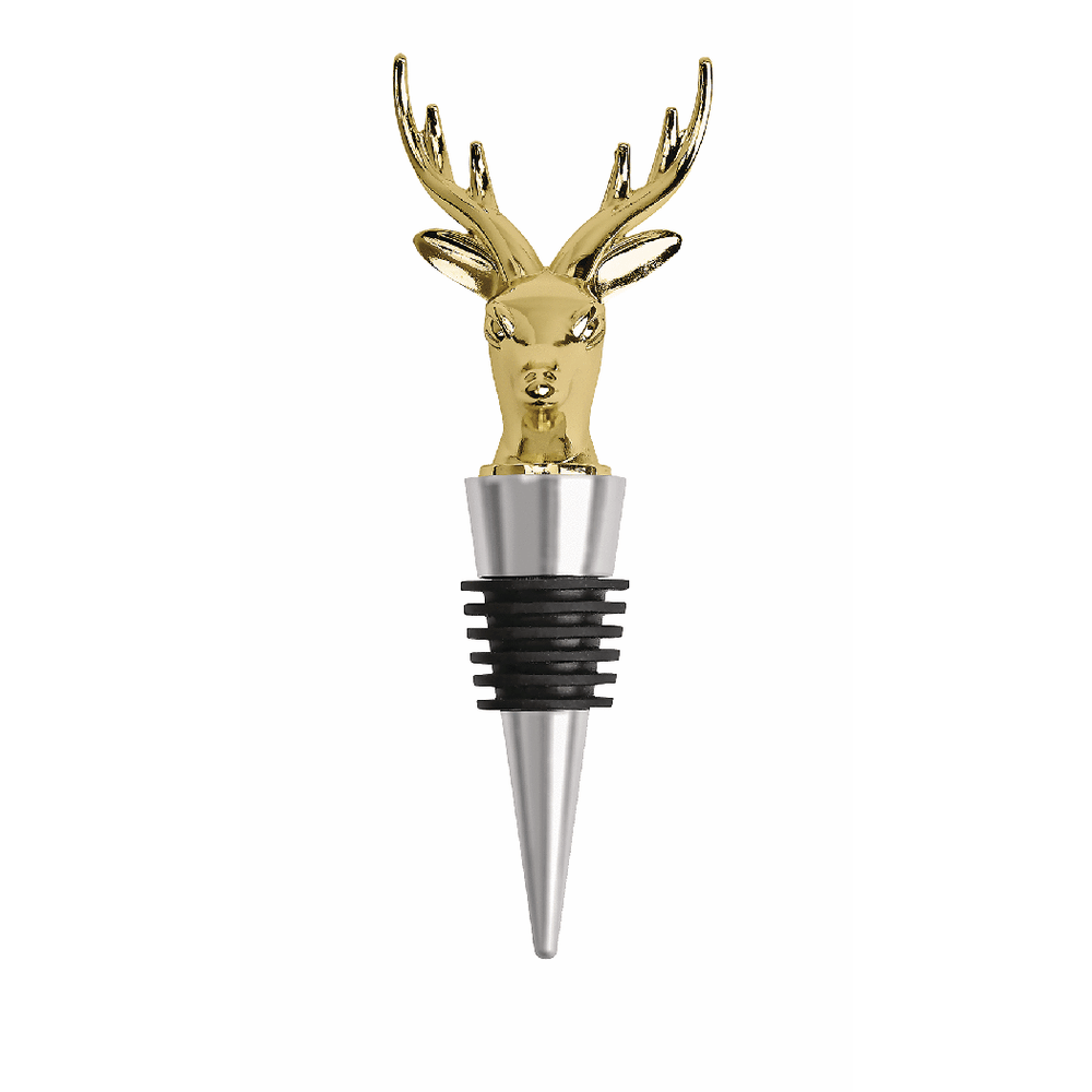 Deer Bottle Stopper-Gold