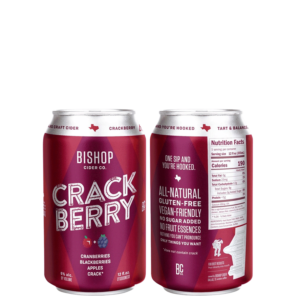 Bishop Cider Crackberry Cider