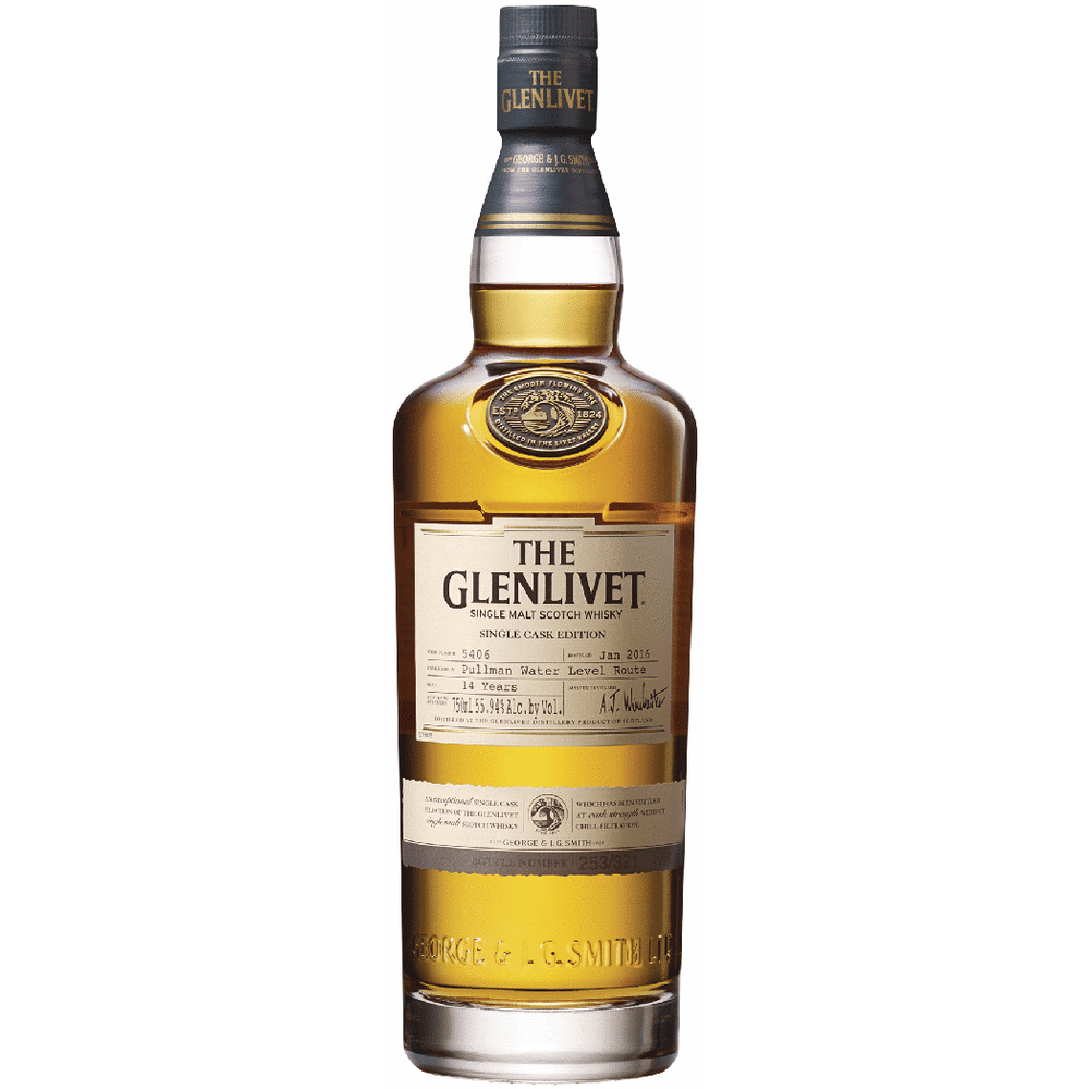 The Glenlivet Sgl Cask Pullman Water