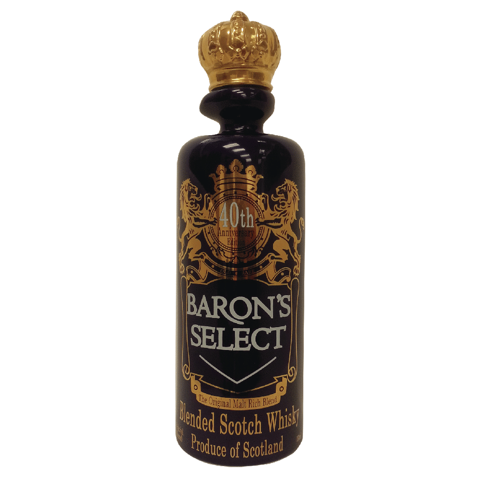 ウイスキー BARON Baron's Select Cobalt Blue Flagon Scotch | Total Wine & More