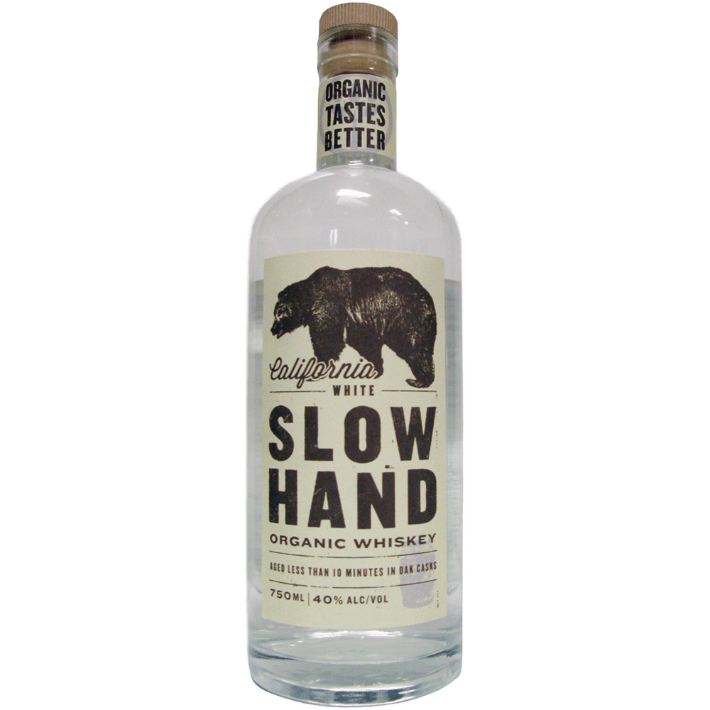 Slow Hand Organic White Whiskey