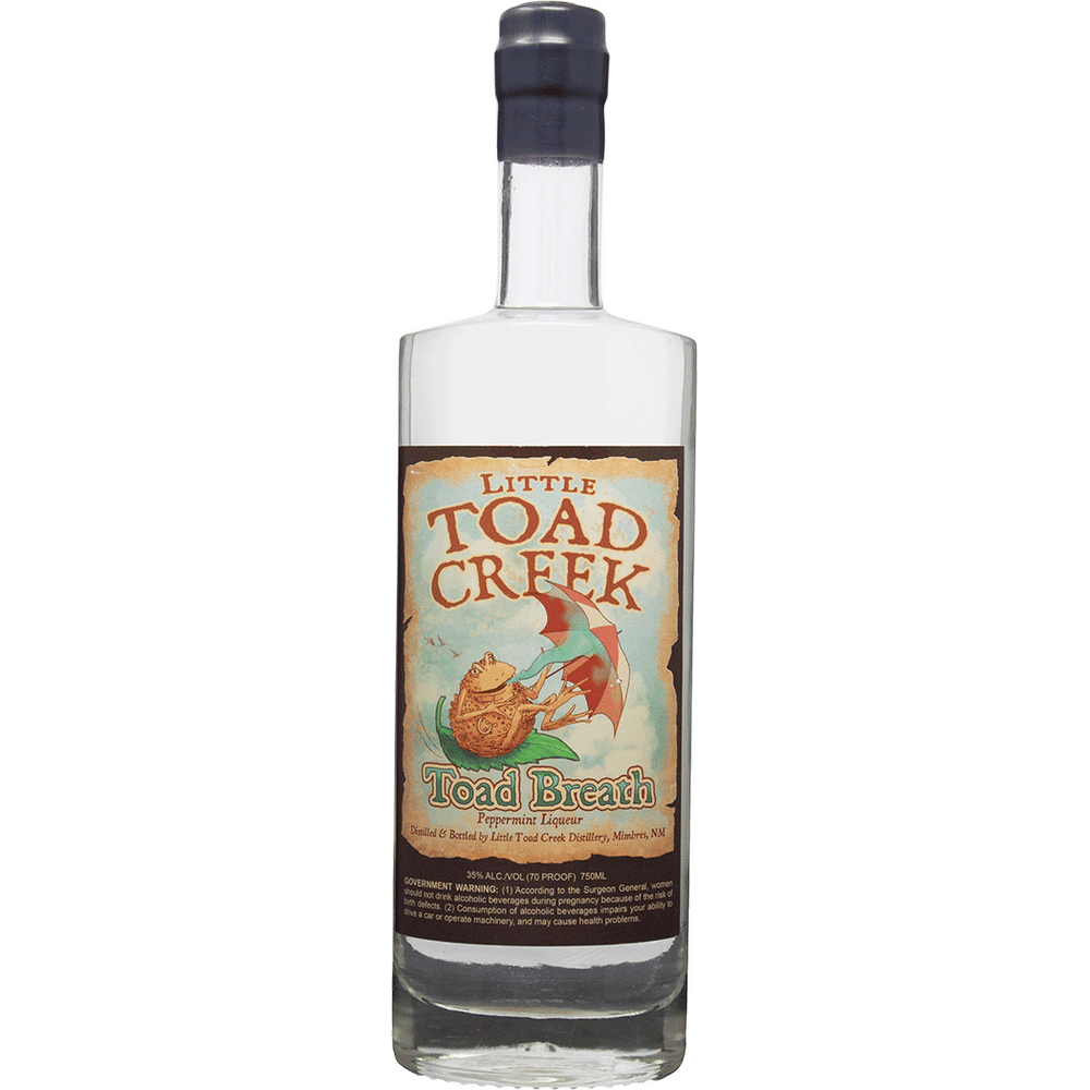 Little Toad Creek Toad Breath Peppermint Liqueur