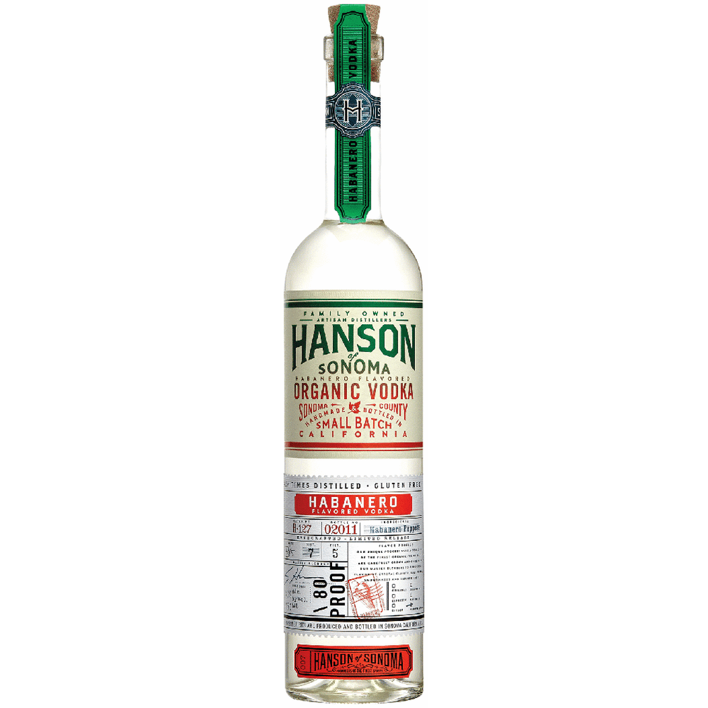 Hanson of Sonoma Habanero Vodka