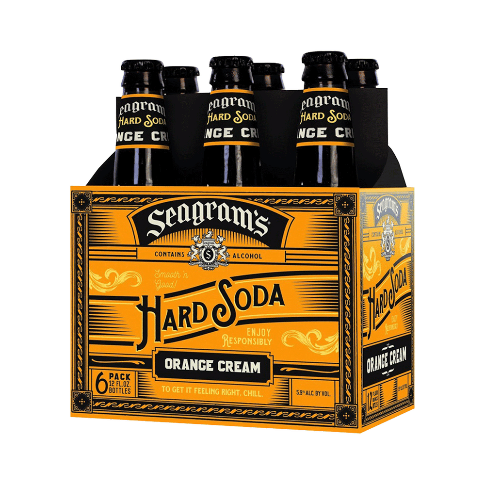 Seagrams Orange Cream Hard Soda