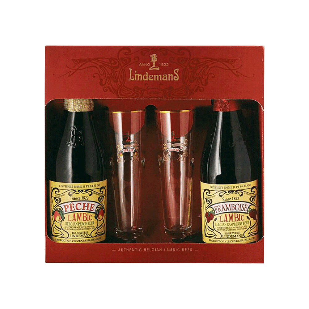 Lindemans Gift 2x750ml + 2 Glass