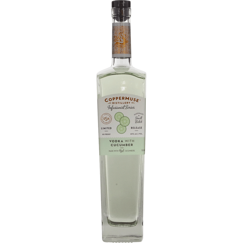 CopperMuse Infusionist Series Cucumber Vodka
