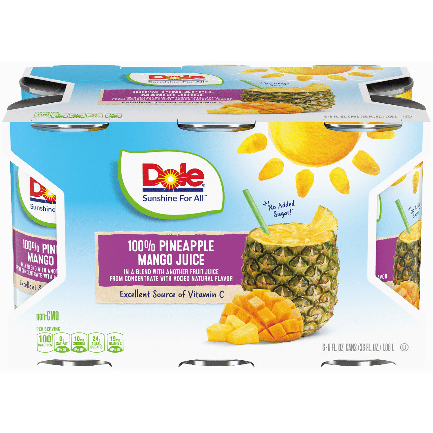 Dole Pineapple Mango Juice