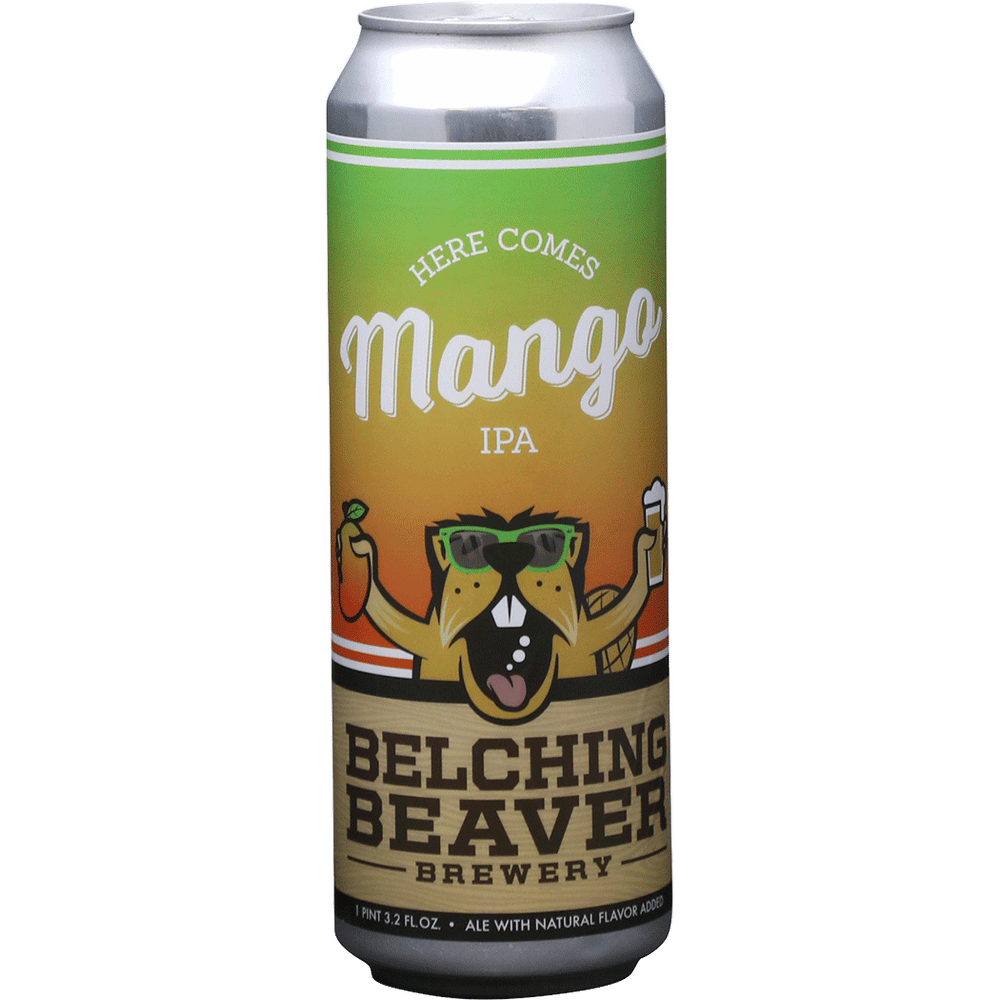 Belching Beaver Here Comes Mango IPA