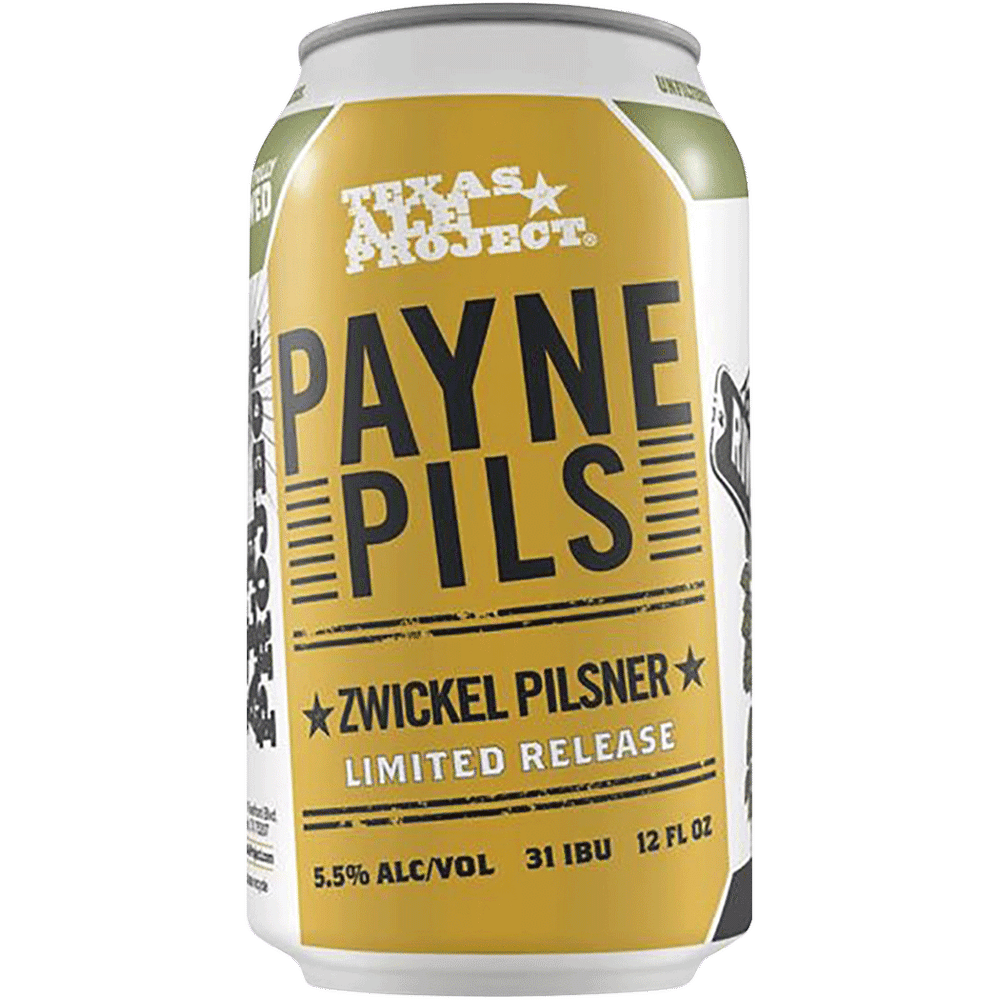Texas Ale Project Payne Pils