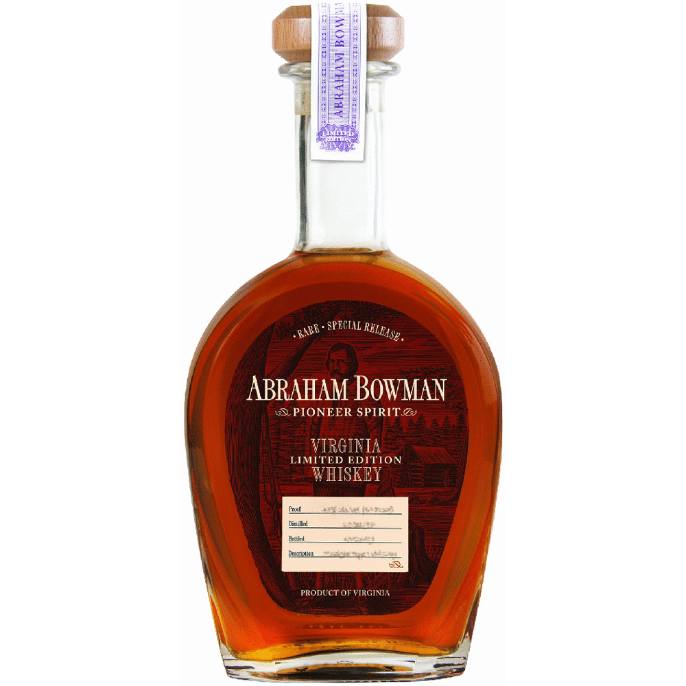 Bowman's Limited Edition Rye Whiskey