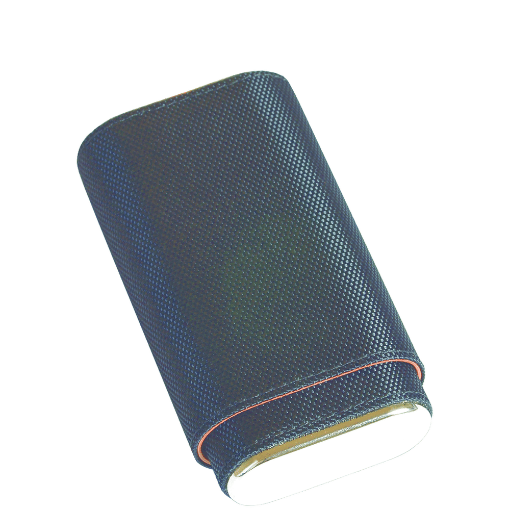 Craftsman's Bench 54 Robusto Leather Case - Black