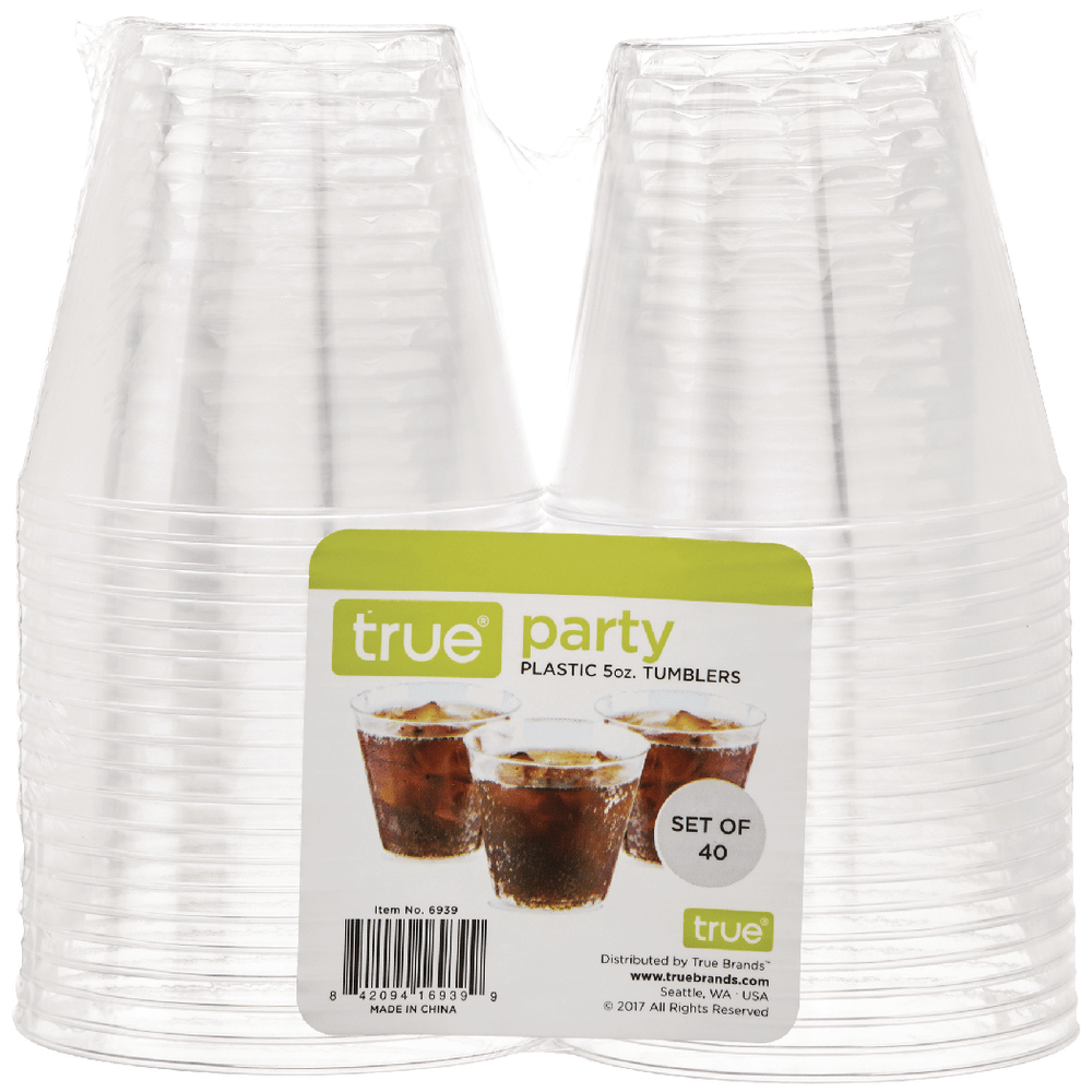 5oz Plastic Tumbler- 40pk