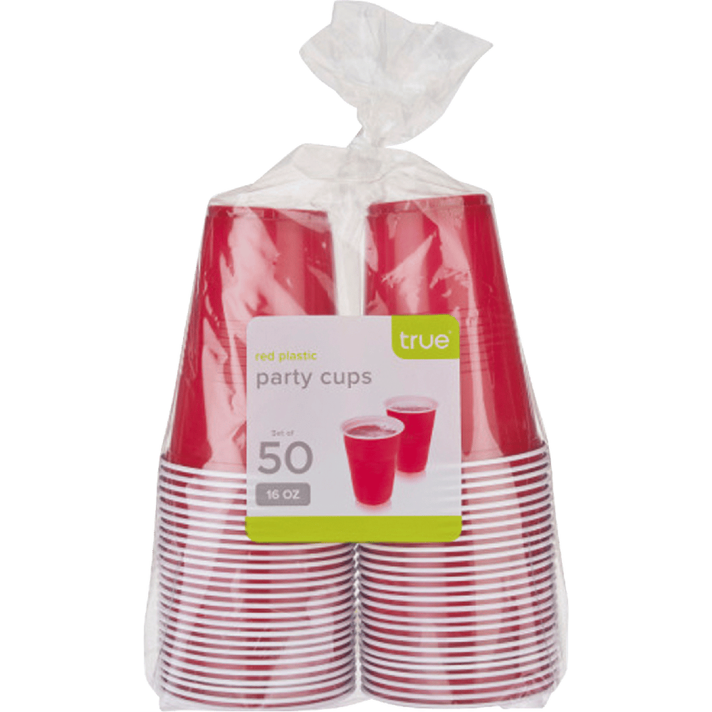 16oz Red Party Cups - 50pk