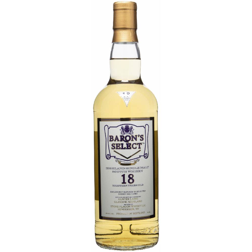 ウイスキー BARON Baron's Select Single Malt Scotch 18 Yr | Total Wine & More