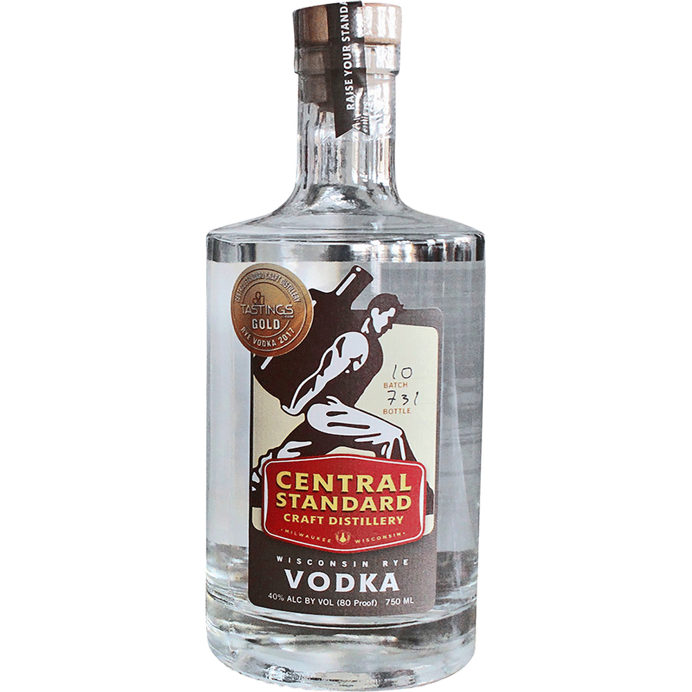 Central Standard Wisconsin Rye Vodka