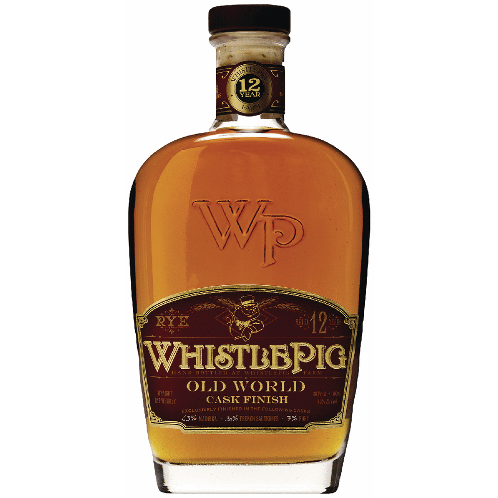 WhistlePig Old World Rye 12年 700ml ウイスキー WhistlePig 12 Yr Old World Rye Whiskey - Old Town Tequila
