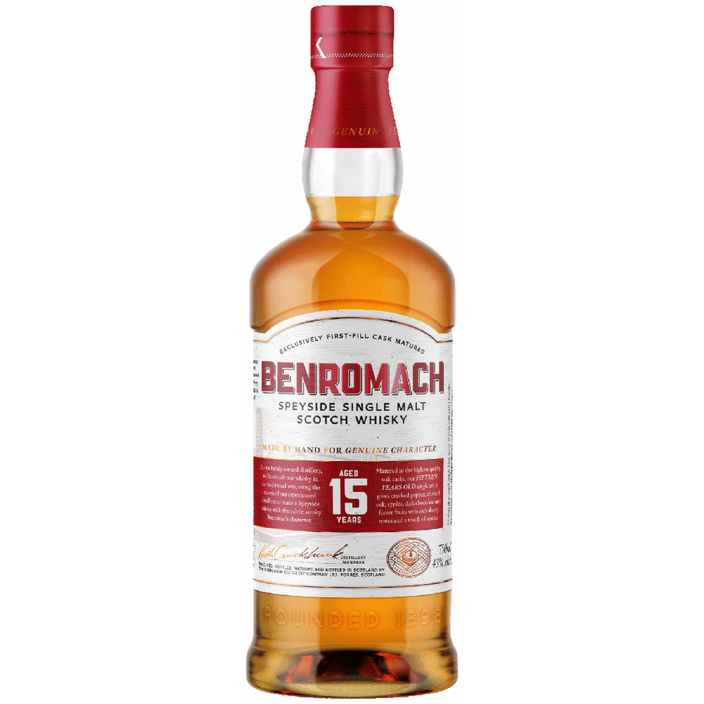 BENROMACH 15年 シングルモルトウイスキー 700ml ベンロマック 15年 43° 700ml | 酒のいろは | 日本酒・焼酎