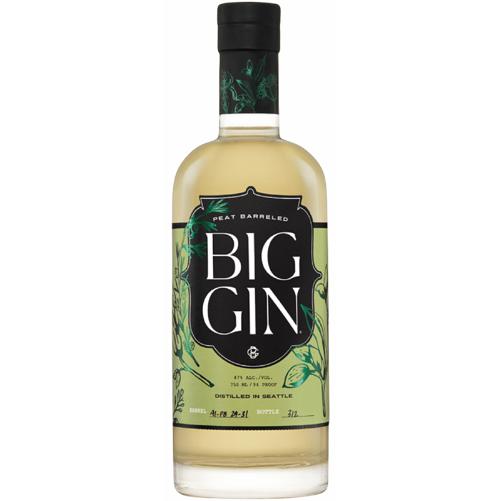 Big Gin Peat Barreled