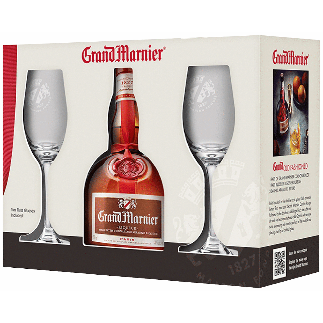 Grand Marnier w/ Glasses Gift