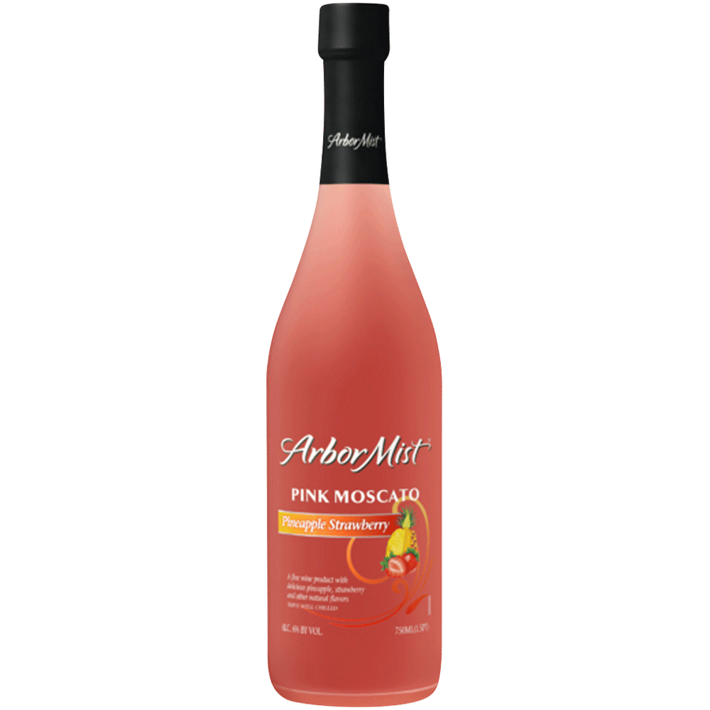 Arbor Mist Pineapple Strawberry Pink Moscato