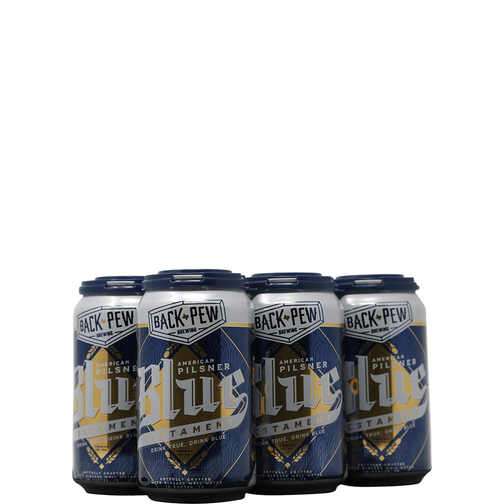 Back Pew Blue Testament
