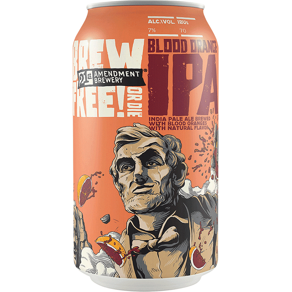 21st Amendment Brew Free Or Die Blood Orange IPA