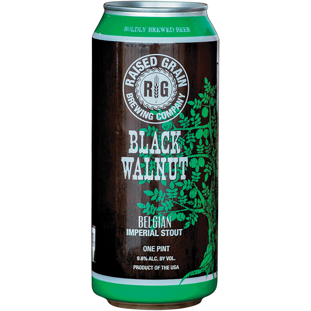 Raised Grain Black Walnut Belgian Imperial Stout