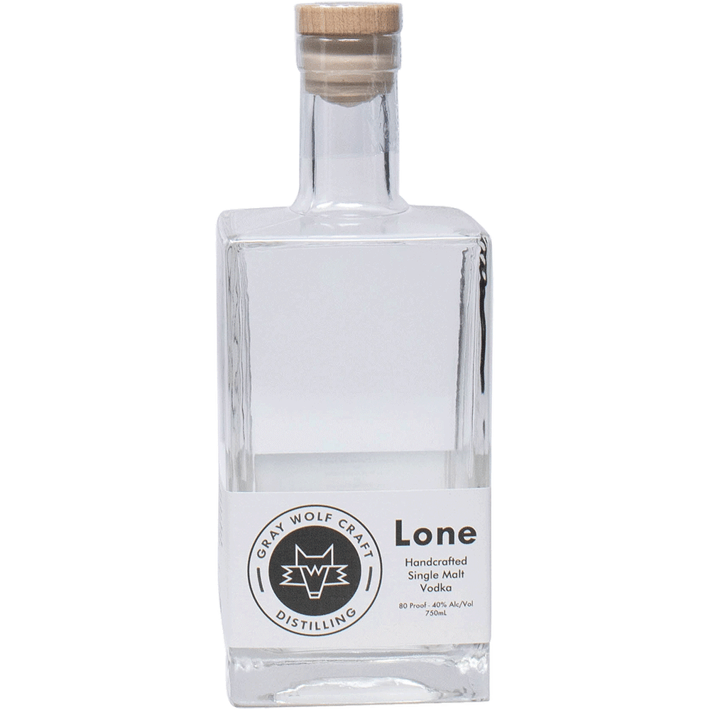 Gray Wolf Craft Lone Single Malt Vodka